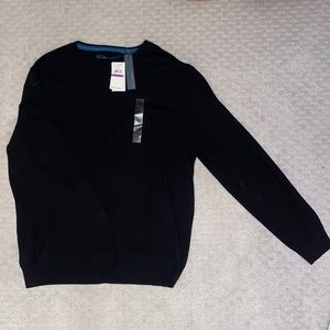 Perry Ellis Black Sweater New XXL